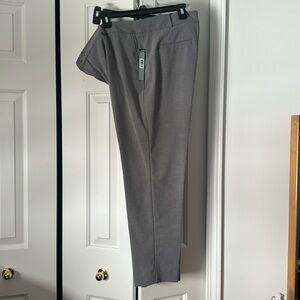 Tahari heather gray trousers